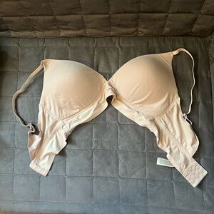 Barely Worn Size 38 C Lucky Brand Tan/Nude Underwireless T-Shirt Bra